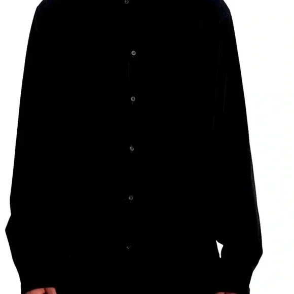 Men’s 2 Piece Leisure Suit. Black PantsMatching Black Jacket. Stylish Easy
